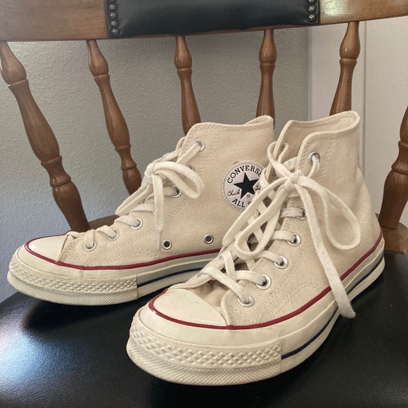Converse Chuck 70 Vintage Canvas Womens' 7.5 Mens' 5.5 Ivory/Egret/Cream - Picture 3 of 9